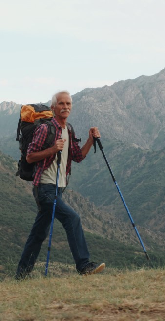 couple hiking